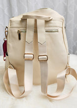 Load image into Gallery viewer, Checker Backpack Convertible Bag Pink Strap