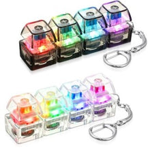 Load image into Gallery viewer, 4-in-1 Keyboard Fidget Clicker Toy With Led Light (Clear)
