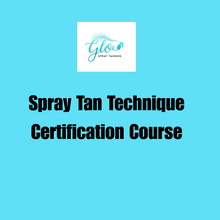 Load image into Gallery viewer, Spray Tan Technique Certification Course