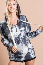 Load image into Gallery viewer, Tie Dye Brushed Terry Hoodie
