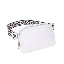 Load image into Gallery viewer, Aztec Strap Trendy Sling Bag (White)
