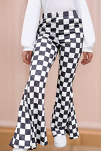 Load image into Gallery viewer, Checkered High Rise Flared Pants
