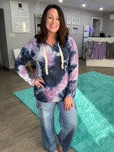 Load image into Gallery viewer, Tie Dye Brushed Terry Hoodie
