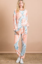Load image into Gallery viewer, Tie Dye Print French Terry Pull Over
