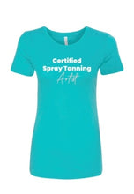 Load image into Gallery viewer, Certified Spray Tanning Artist (Teal)
